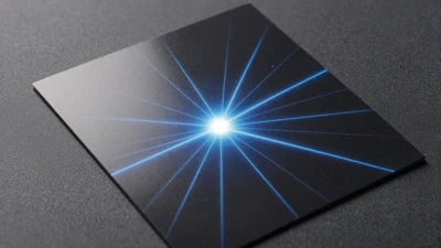 Abstrakte Scratch-Card mit blauem Lichtburst - Instant Games bei Casea Casino