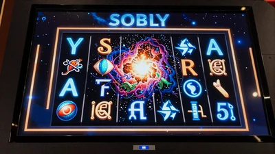 Weltraum-Slot mit Nebula und elektrischen blauen Akzenten - Top Pick bei Casea Casino